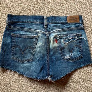 Vintage Levi Jean Shorts Size 6